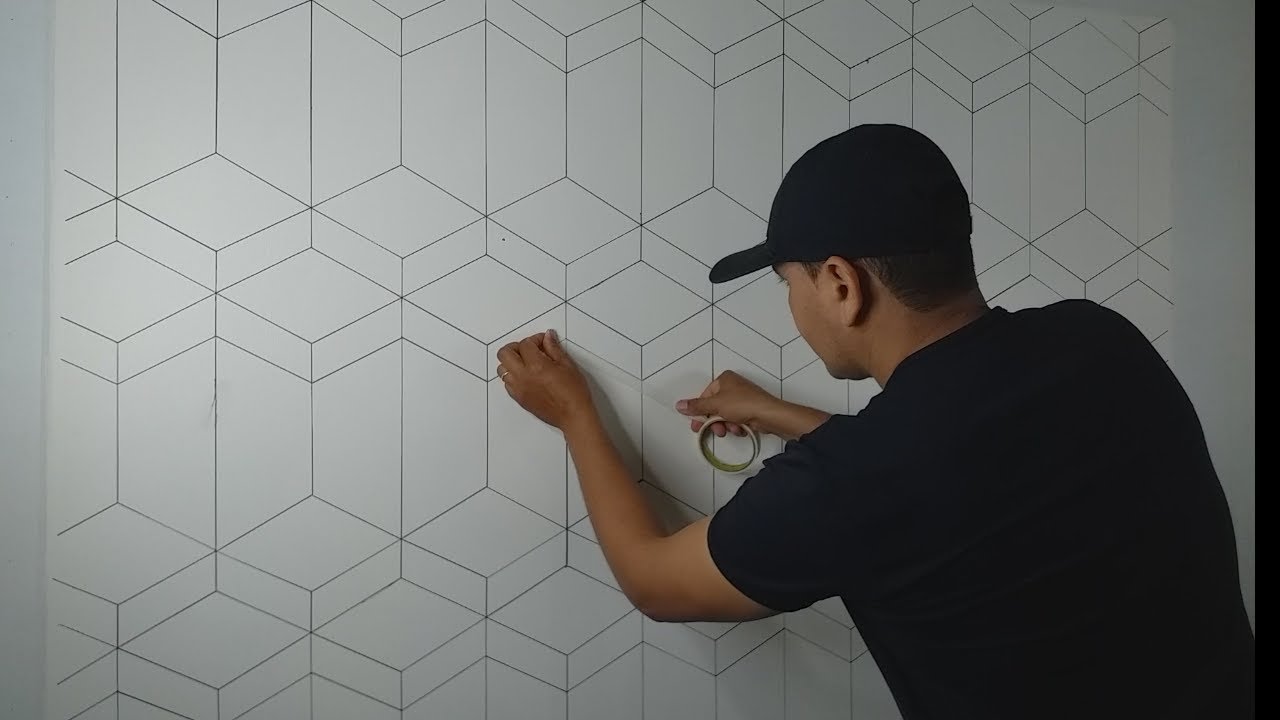 Muito Fácil essa Pintura Decorativa  Efeito 3D, Passo a Passo DIY