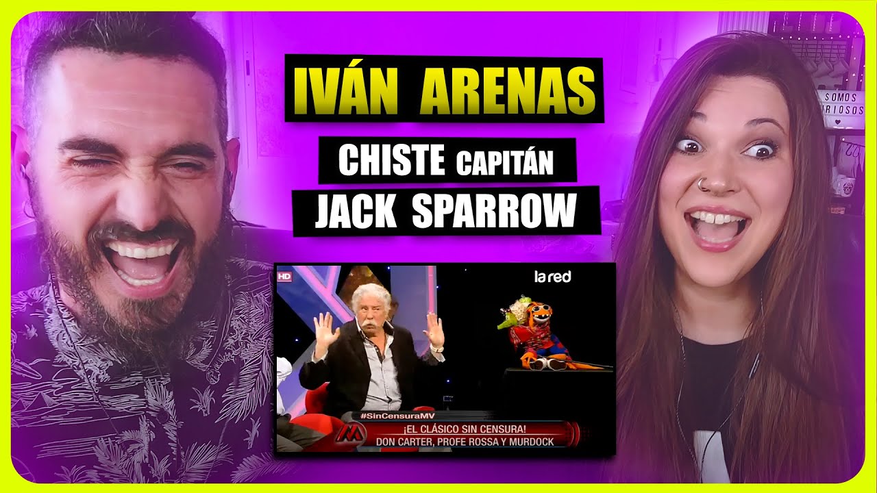 👉 CHISTE DEL CAPITÁN JACK SPARROW - SIN CENSURA - IVÁN ARENAS - PROFESOR ROSSA | Somos Curiosos