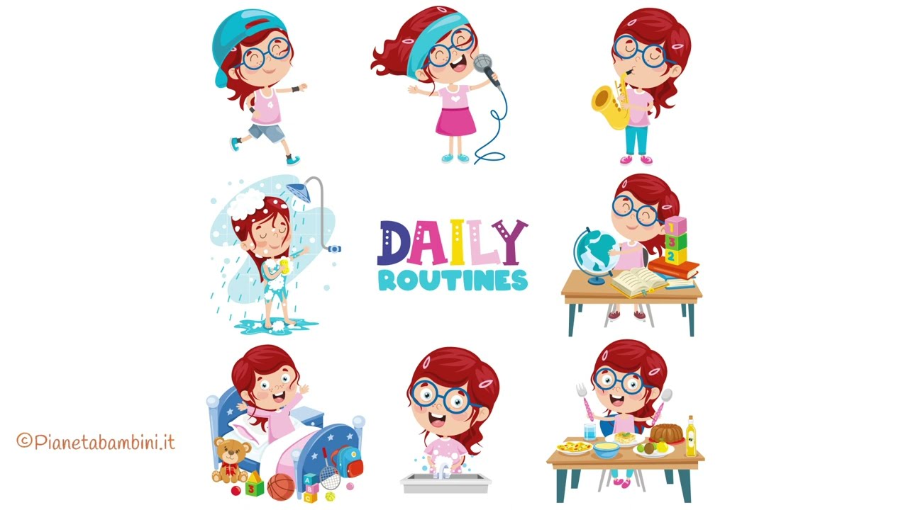Daily Routines in English - Azioni Quotidiane in Inglese