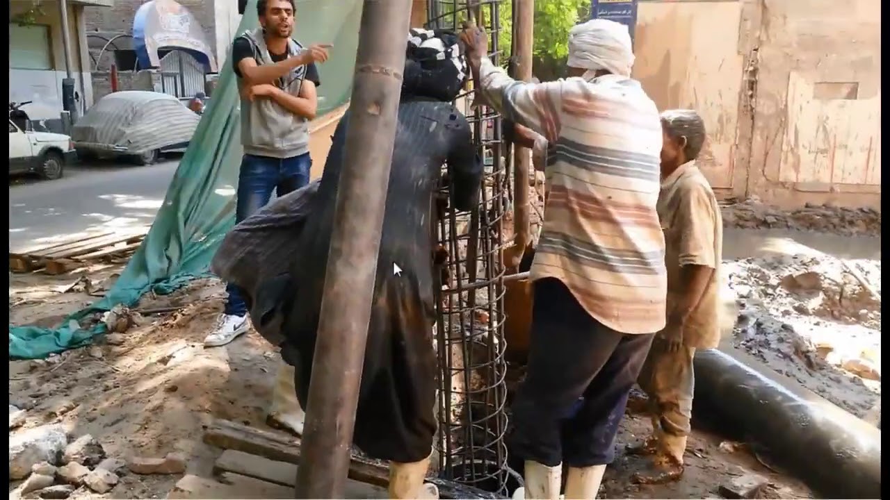 خوازيق استراوس القيسون CAISSON