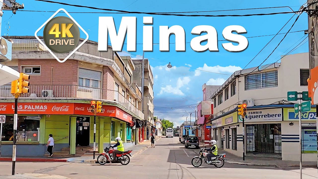 4K DRIVE MINAS Lavalleja URUGUAY 4k video UY travel vlog HDR