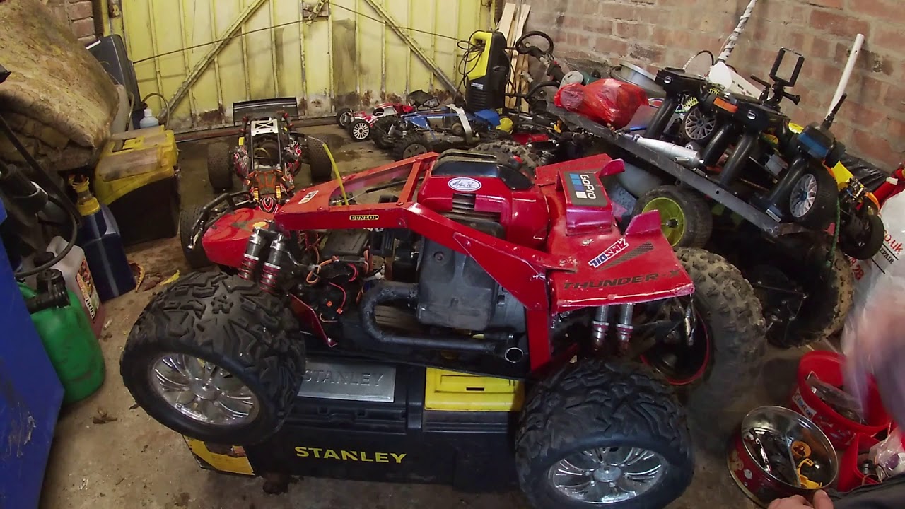 Project Thunder-X or how I built 52cc petrol RC buggy