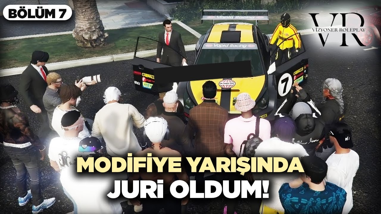 FİVEM ARABA MODİFİYE ETKİNLİĞİNDE JÜRİ OLDUM ! VizyoneRP Bölüm 7