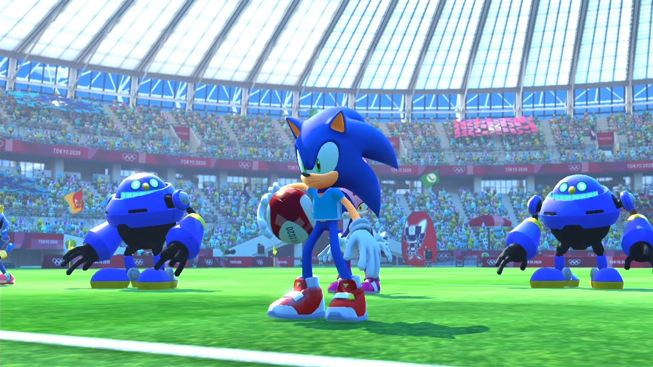 Sonic Hard Ball game Series! Mario and Sonic AT Olympic Games Tokyo 2020! Rugby FootBall Badminton