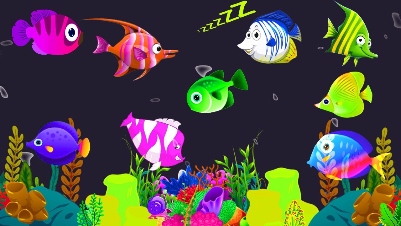 Mozart & Bedtime Lullabies 🐠🌙Stop Crying & Start Sleeping Instantly 🐠 Fall Asleep 3 Minutes #Fish#10