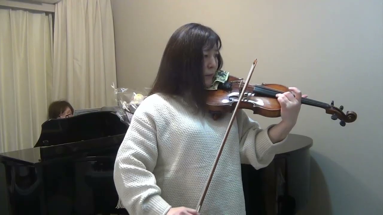 ひのみほさんの♪ブルッフ バイオリン協奏曲ト短調 第１楽章