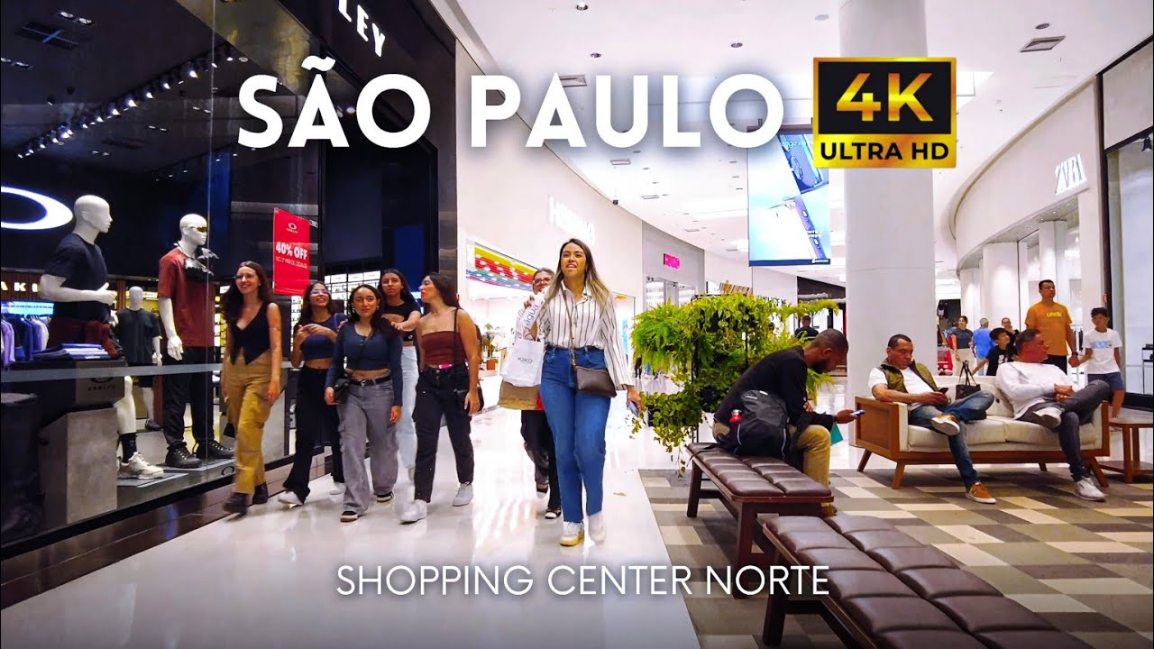 🇧🇷 Shopping Center Norte em São Paulo 4K