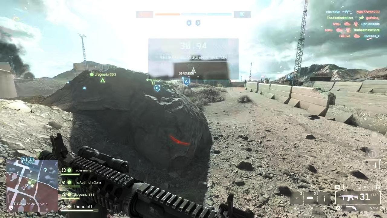 Battlefield 6 Irrupcion defensa partida completa