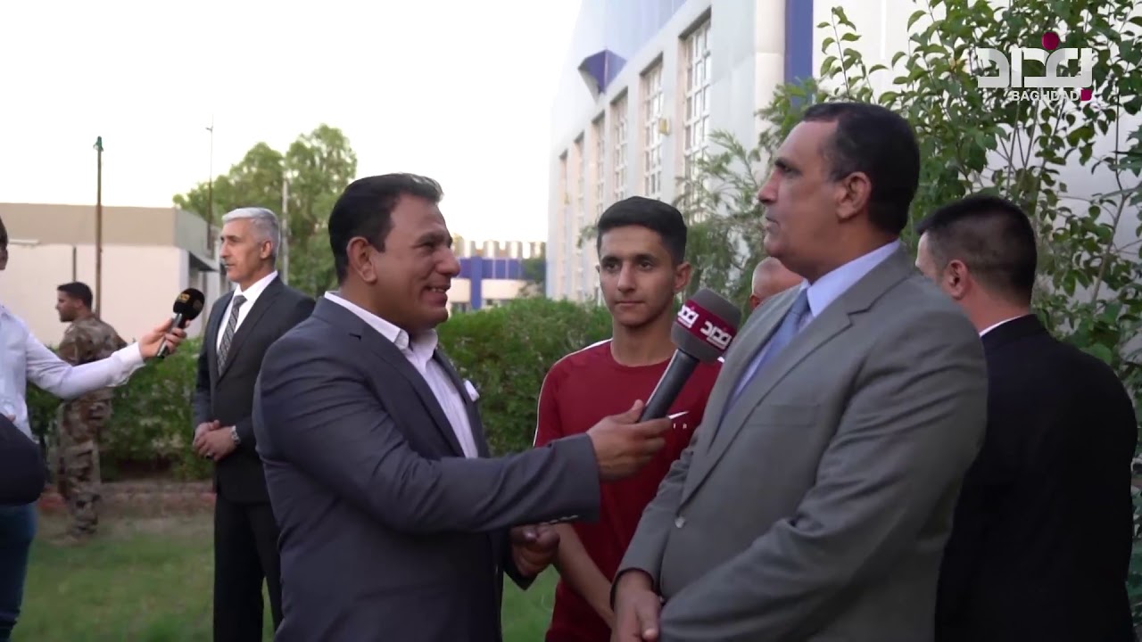 محافظ كركوك راكان الجبوري يتحدث عن المواهب المدفونة في مخيمات النازحين ، وبينها الموهبة مهند حسام