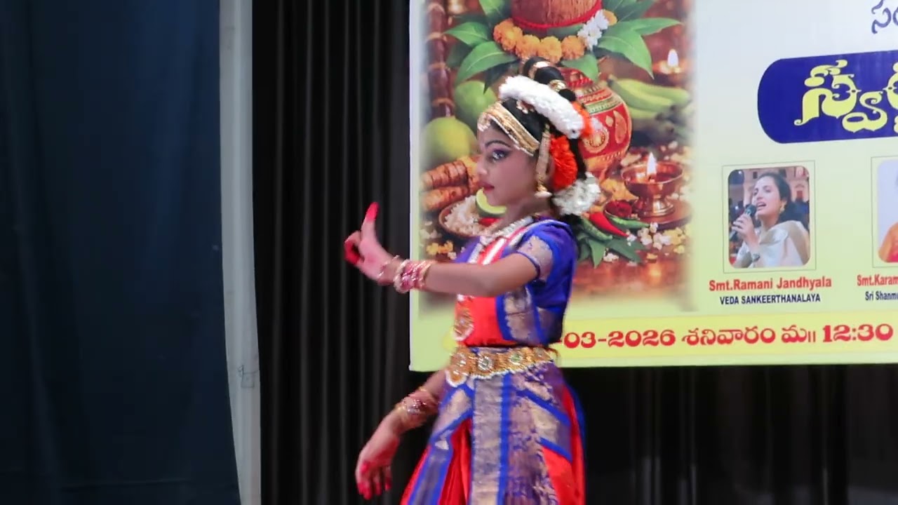 Nihira Classical Dance Performance | Madhava Keshava❤️