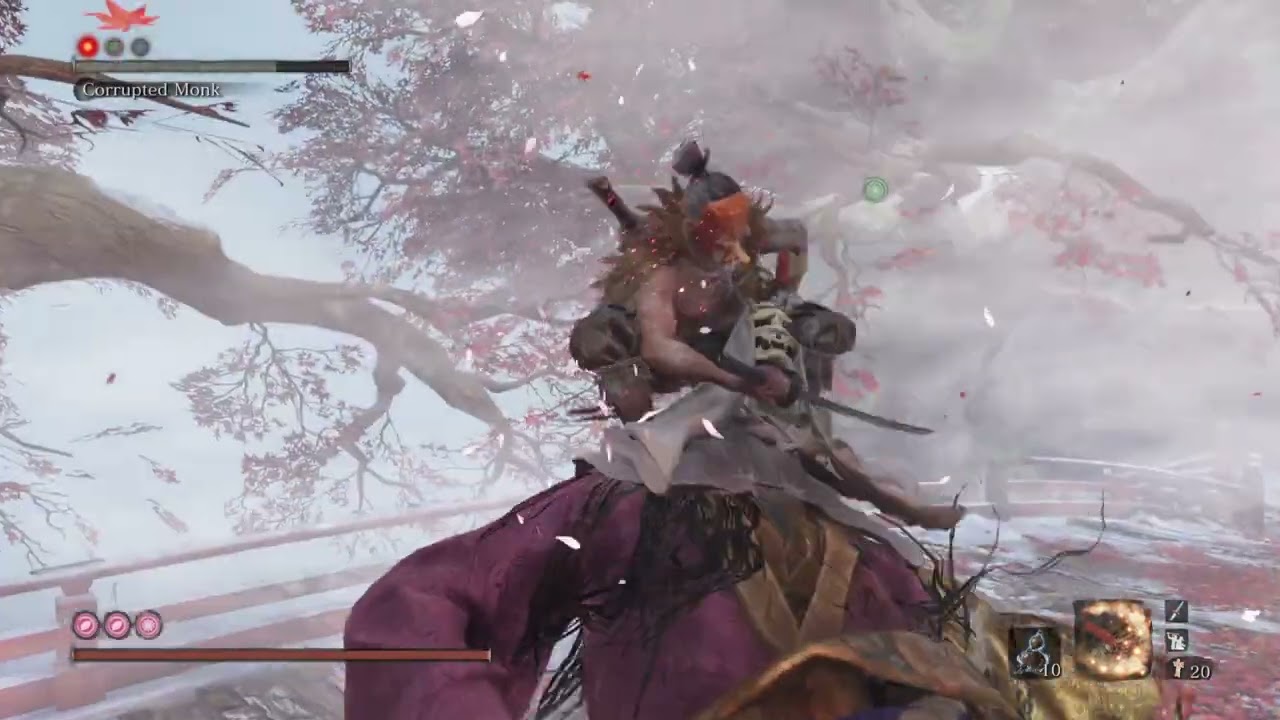 True Corrupted Monk No Damage Sekiro: Shadows Die Twice 