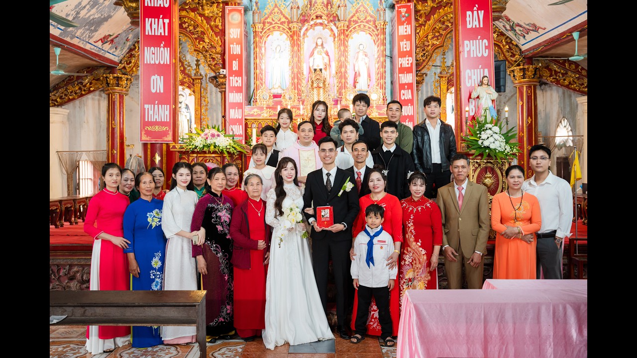 LỄ CƯỚI ll Vinh Sơn Trần Tuấn & Maria Phương Thảo