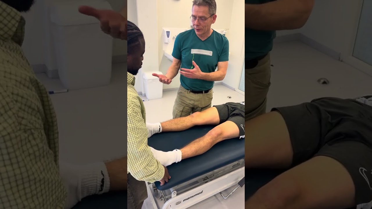 Testen van voorste kruisband met Jordi van Lunteren 