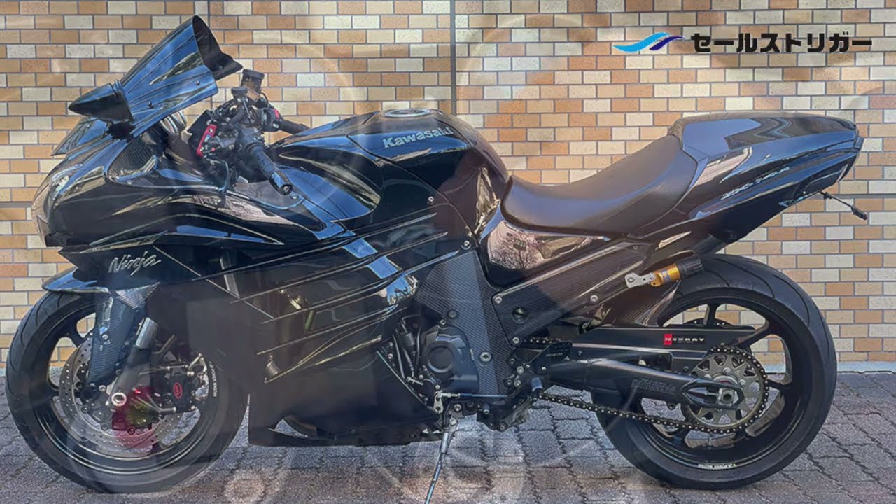 【極上 中古バイク】カーボンパーツ追加☆カワサキ Ninja ZX-14R☆OHLINS☆フルエキ☆BLR i-conⅢ☆マグタン☆H25年☆34,785Km☆ETC☆R9.8【ローン・全国発送OK】