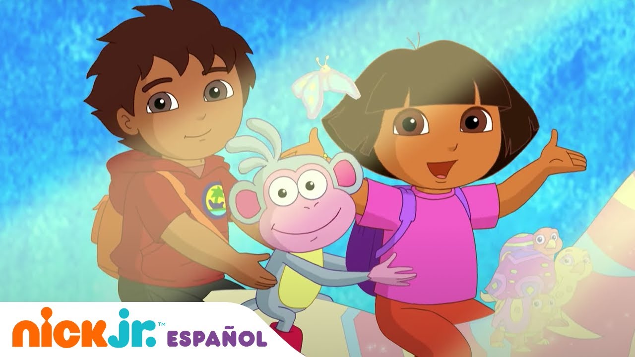 ¡Ayuda a Dora y a Diego a salvar a un conejito bebé! 🐰 | Nick Jr. en Español
