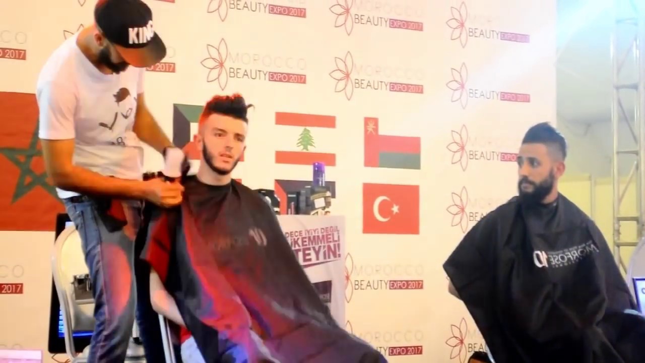 OBAWBAW الحلاق المغربي الذي يتحدى أي حلاق في العالم |  Morocco Beauty Expo 2017