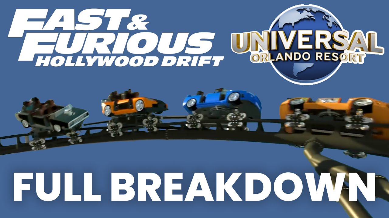 Fast & Furious Hollywood Drift Announced for Universal Studios Florida in 2027! Everything We Know!