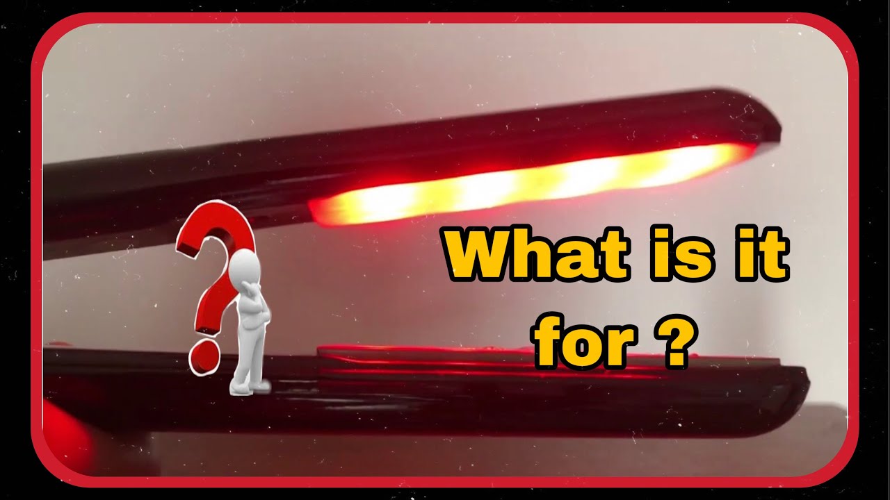 Hair Treatment/ Infrared Iron Flat