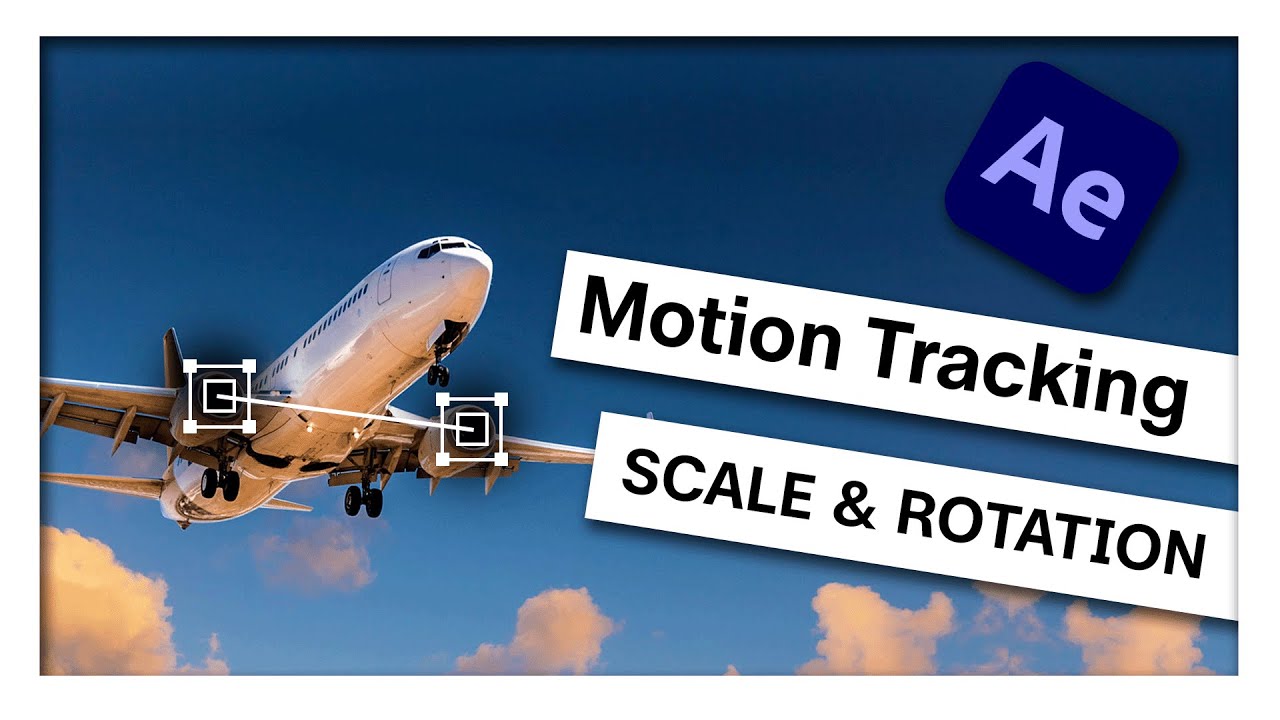 Motion Tracking mit Skalierung und Rotation | deutsch/german | After Effects 2022