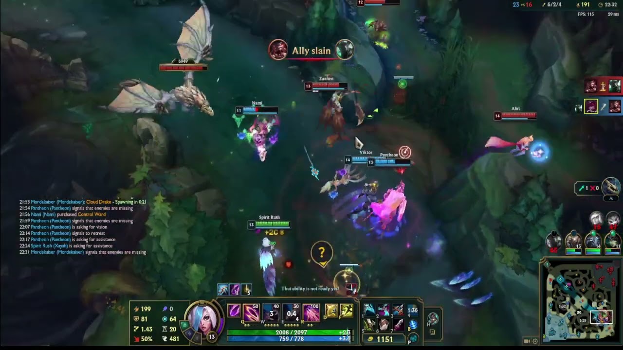 Xayah Quadra Kill