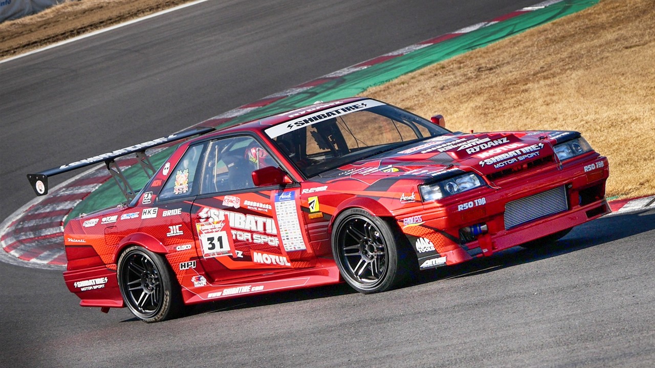 分ギリなるか！？ R31スカイライン 🔥 R31HOUSE SHIBATIRE MOTUL AME 【Cars and...】 #アタック筑波2026 🔥 サウンド & RUN