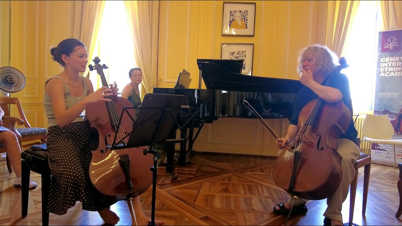 Summary of day 3 of the 2026 Geneva International String Academy