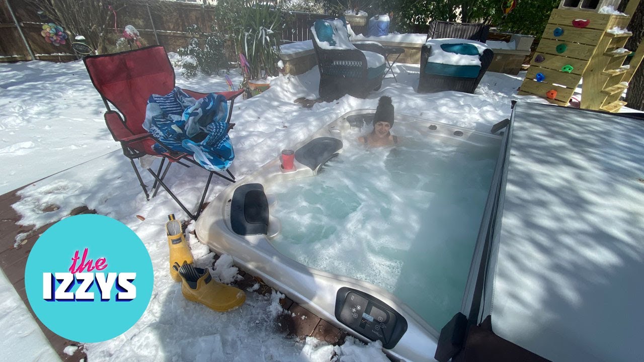 Hot Tub in the Snow?!