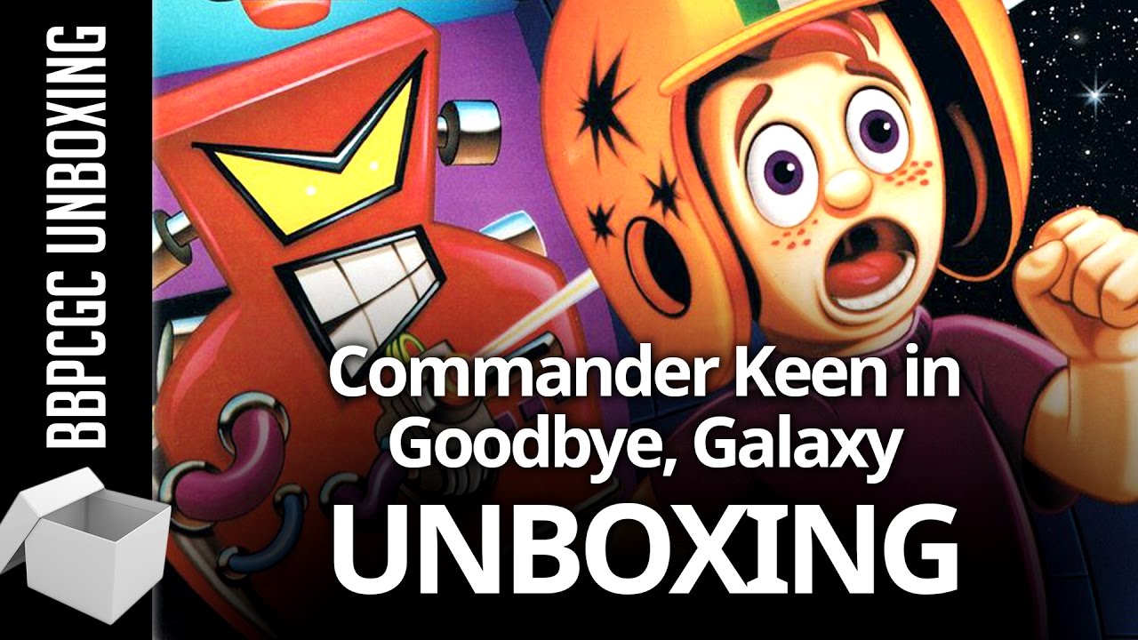 Commander Keen in Goodbye, Galaxy Unboxing