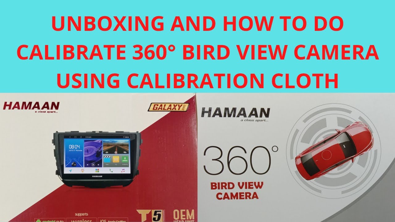 HOW TO USE 360° CAMERA IN CAR /360 CAMERA UNBOXING AND INSTALLATION / WIRING SETTING & callibration.