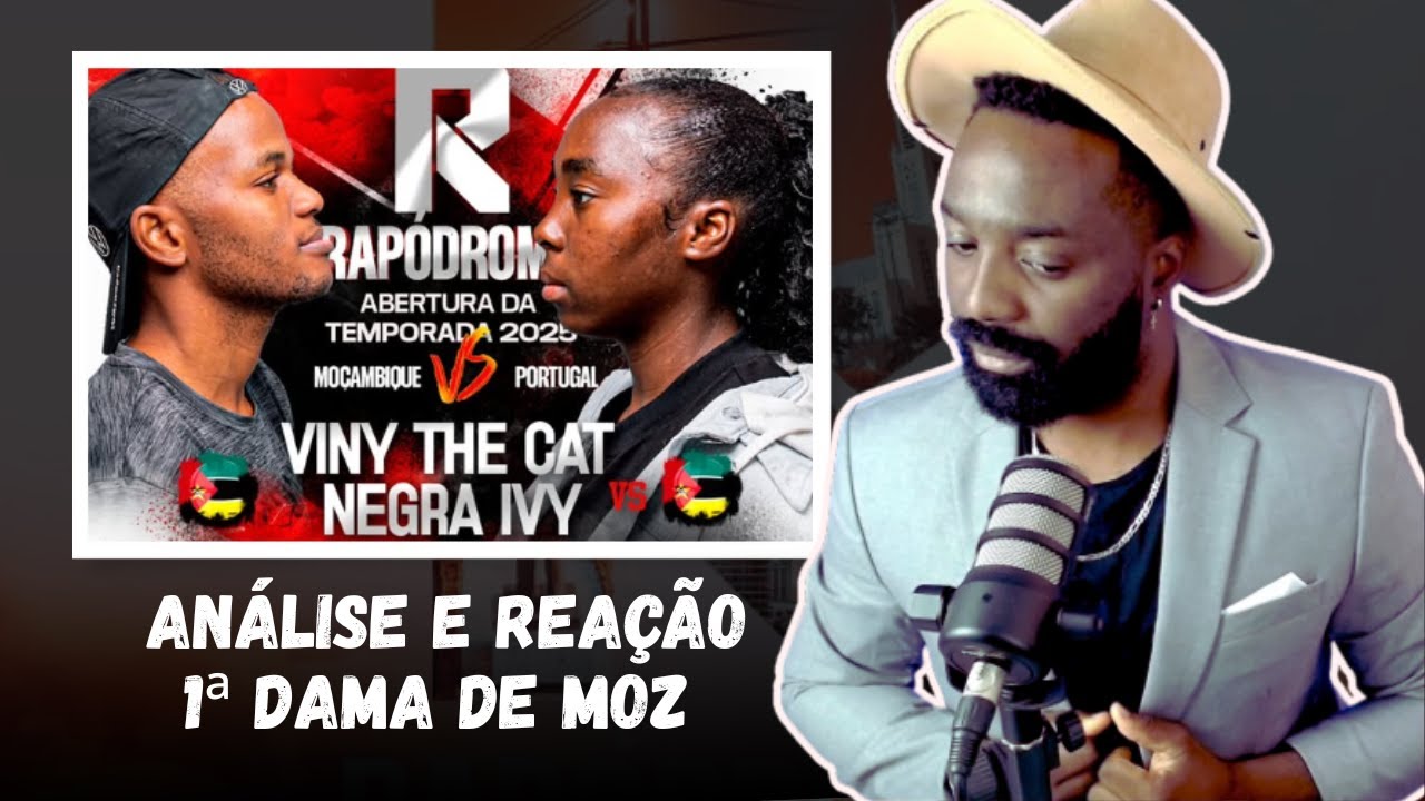 Análise e Reação | RAPÓDROMO : Viny The Cat VS Negra Ivy (Batalha Oficial) Temporada 2025