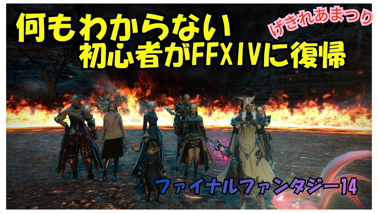 FF XIV初心者が復活旅中ぞうさんいる