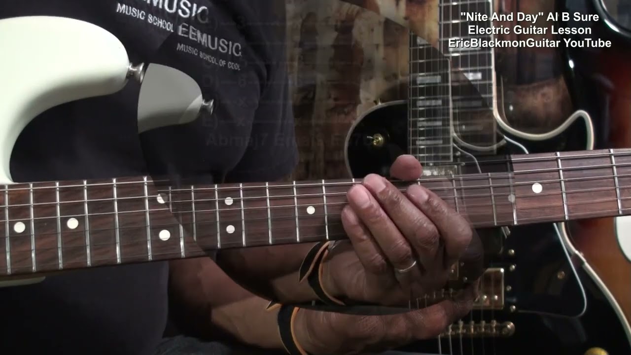 NITE And DAY  Al B Sure 1988 - Guitar Lesson Tutorial @EricBlackmonGuitar