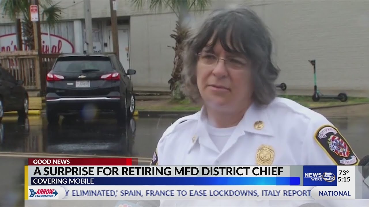 Surprise for retiring MFD District Chief
