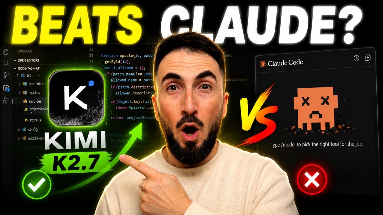 Kimi K2.7 Code kontra Claude Opus 4.8 &mdash; czy warto zmienić?