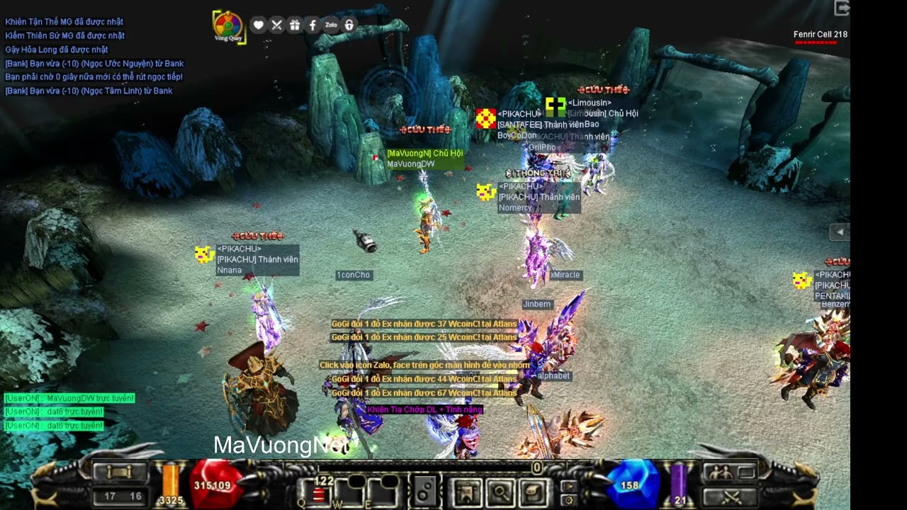 Ném boxx vkr MaVuongNet