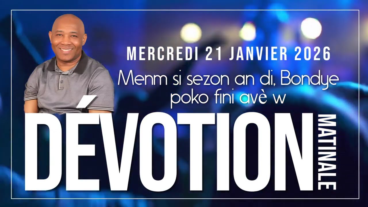 Menm si sezon an di, Bondye poko fini avè w
