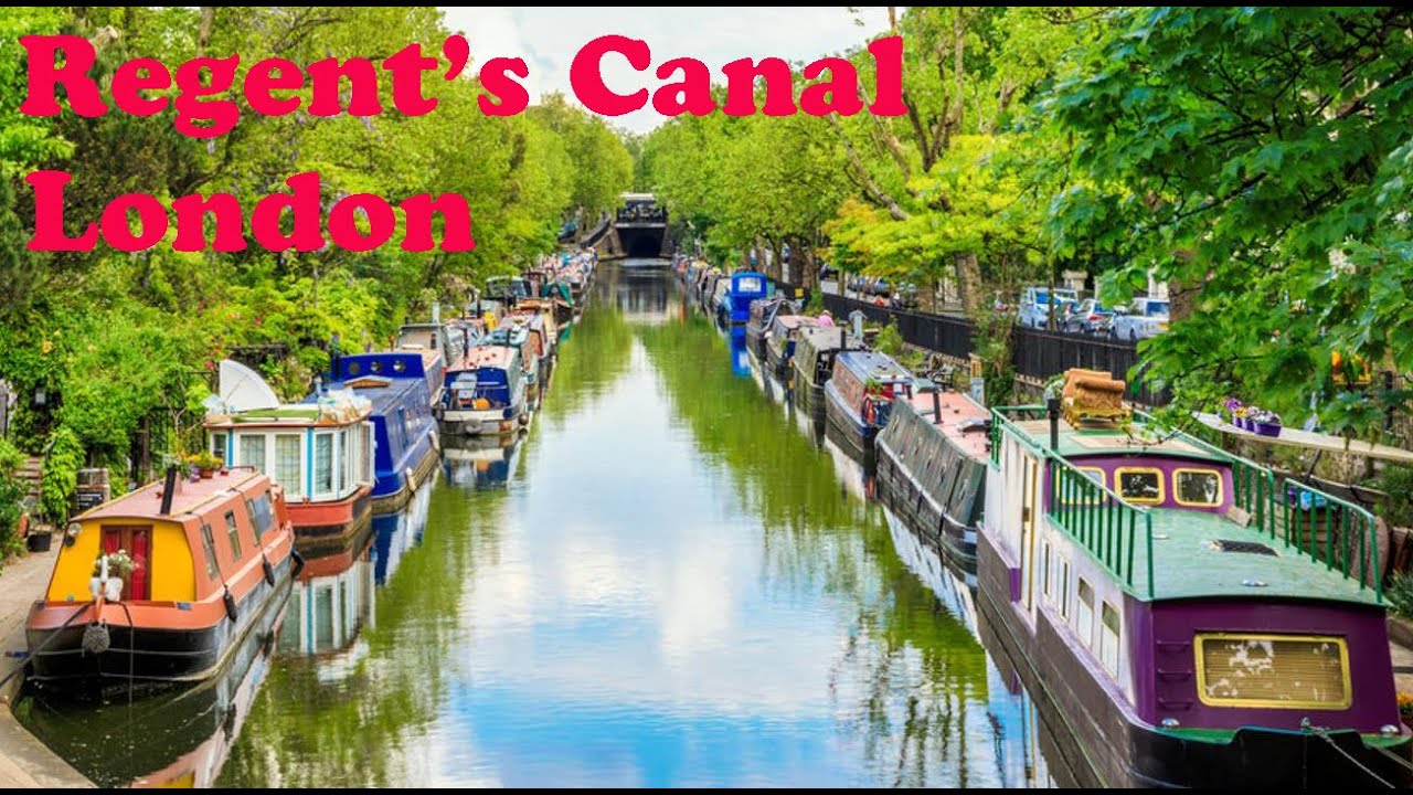 LONDON ENGLAND / Regent's Canal Cruise / Passeio de barco pelo Regent's Canal