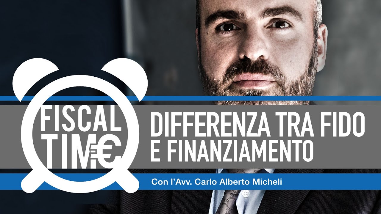 DIFFERENZA TRA FIDO E FINANZIAMENTO