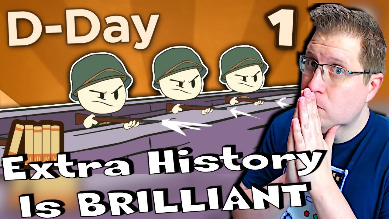 History Noob Watches Extra Credits - D-Day - The Great Crusade | Just STUNNING! [Reaction]