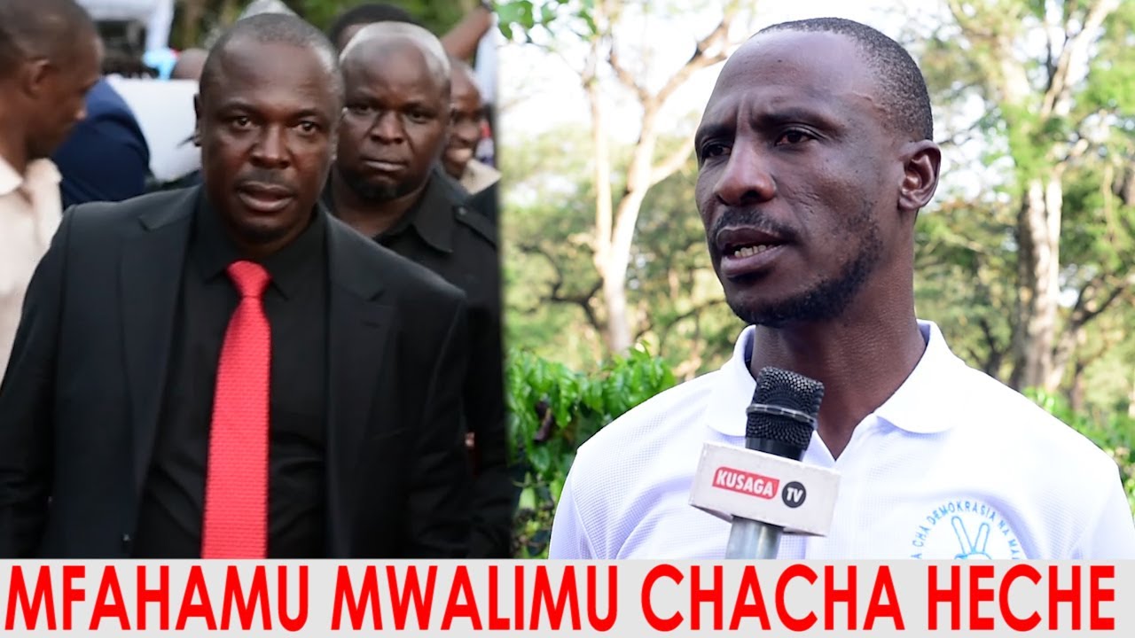MFAHAMU MWALIMU CHACHA HECHE MDOGO WAKE JOHN HECHE ALIYEACHA KAZI SERIKALINI AFUNGUKA MAZITO