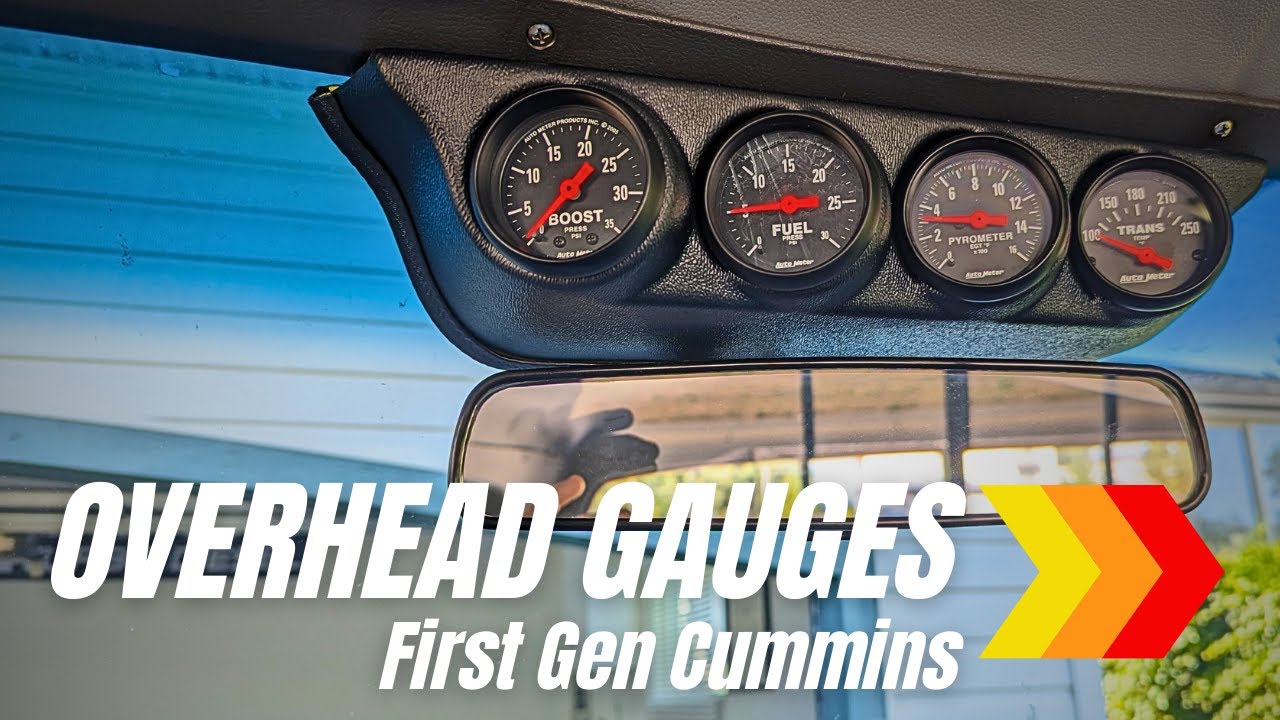Auto Meter Z Series Gauges | First Gen Cummins
