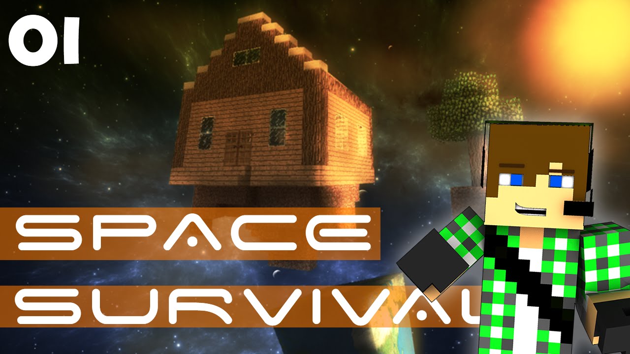 Minecraft Space Survival E1 - Si &egrave; rotta la navicella!!