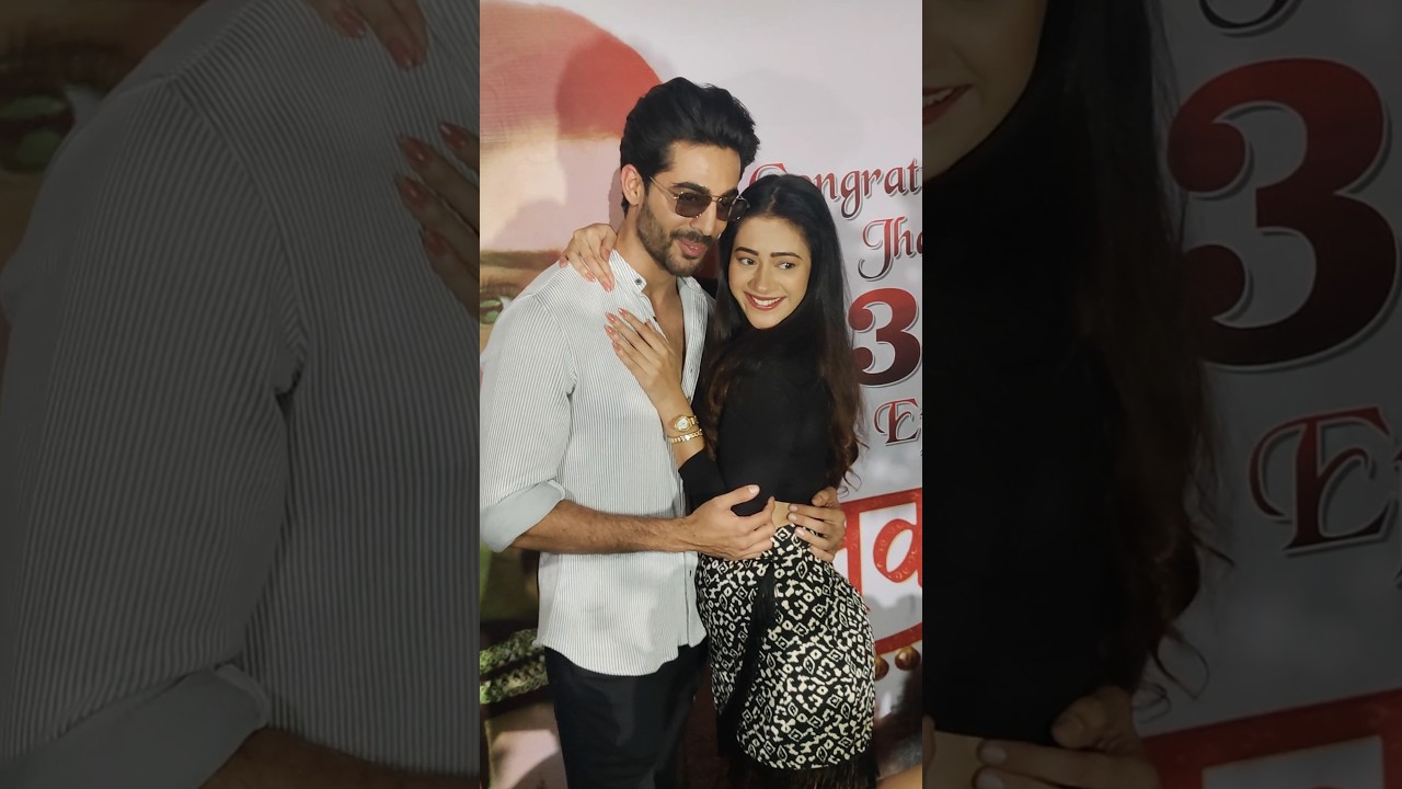 Jhanak Lead Hiba Nawab Krushal Ahuja looking Cute together #jhanak #hibanawab #krushalahuja