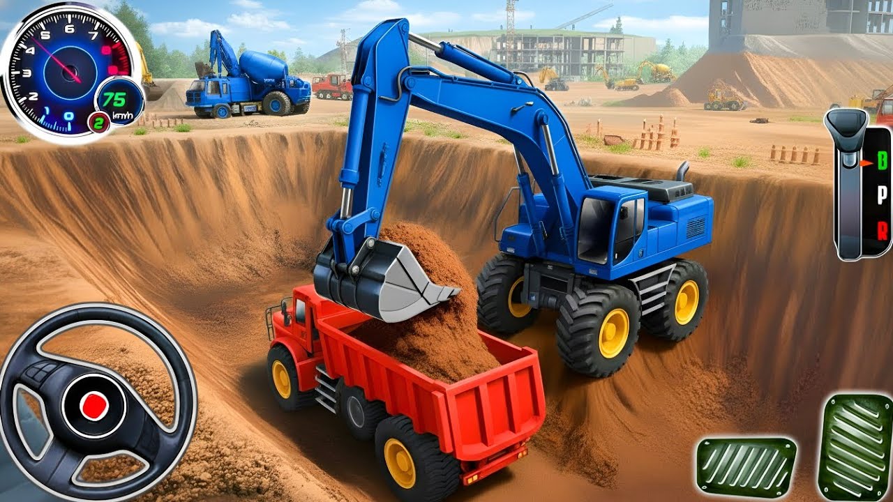 New City Road Construction Simulator game - Construction Game 3D - Android Gameplay 2026