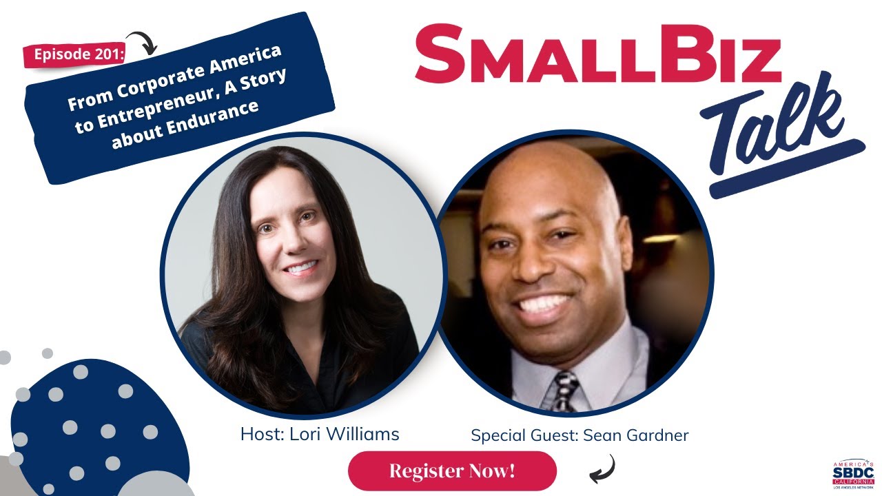 SmallBiz Talk: From Corporate America to Entrepreneur, A Story about Endurance w/Sean Gardner