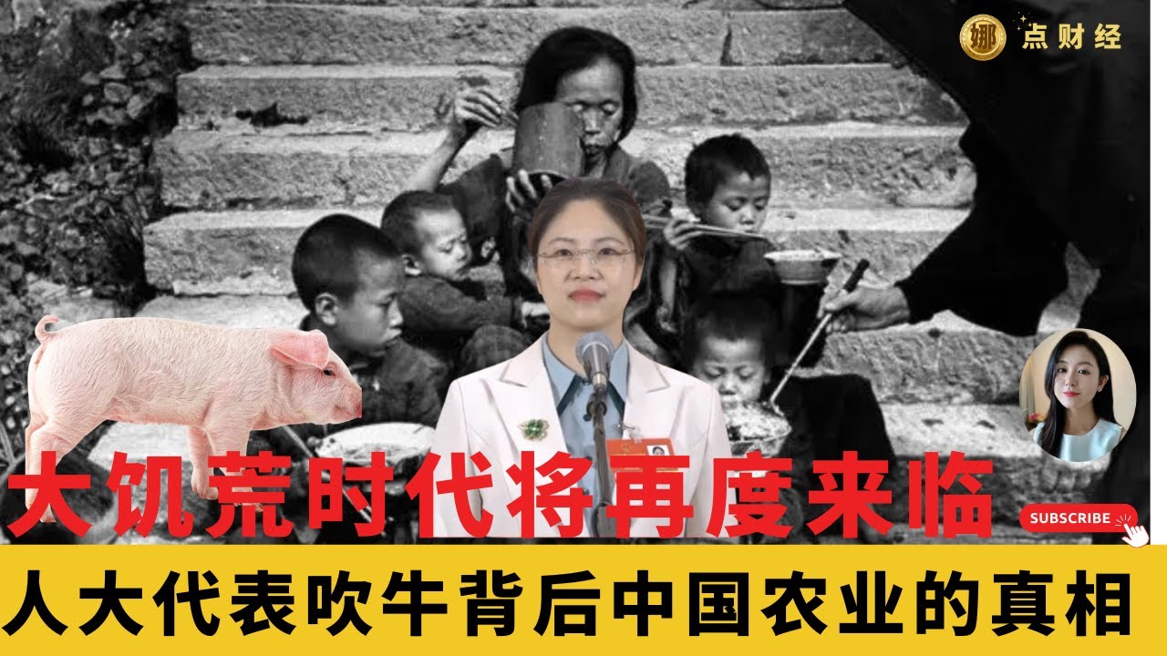 大饥荒时代将再度来临，人大代表吹牛背后中国农业的真相/周末聊经济（娜点财经20250321）