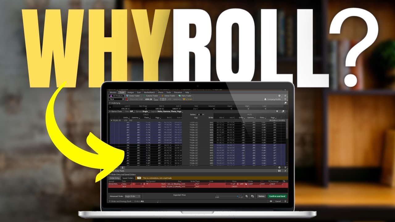 Rolling Options to Save Your Trade | When to Roll Options