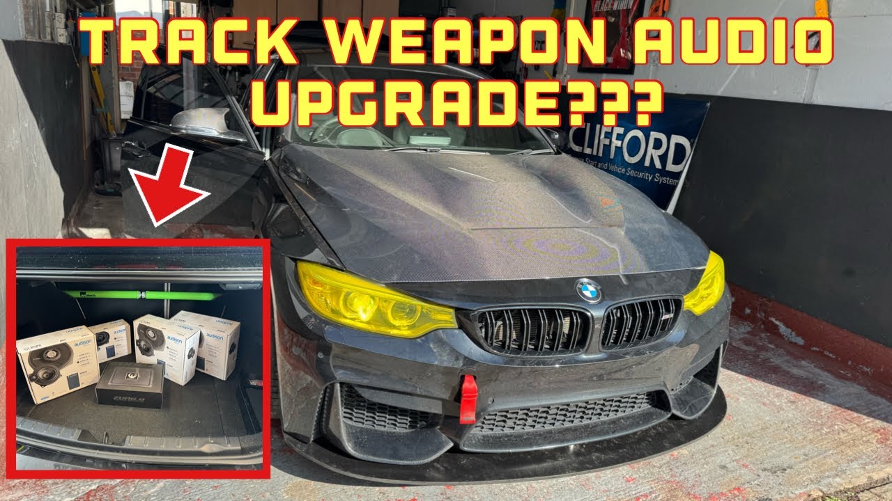 CCS - 2017 BMW M3 Audison & Pheonix Gold Track car Audio Upgrade!