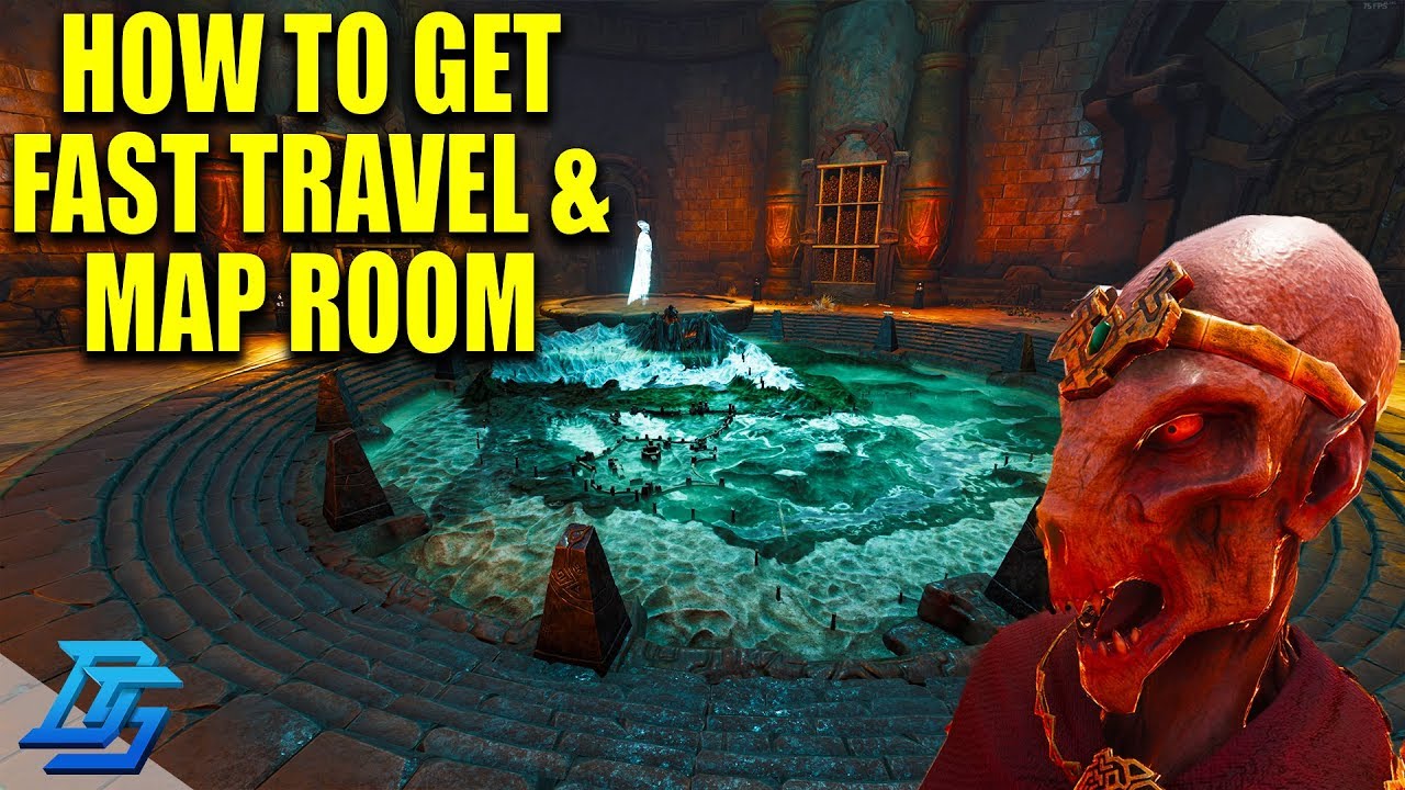 HOW TO UNLOCK FAST TRAVELING & MAP ROOM IN CONAN EXILES, Alien Survivor? - Conan Exiles - S2 - Pt.12