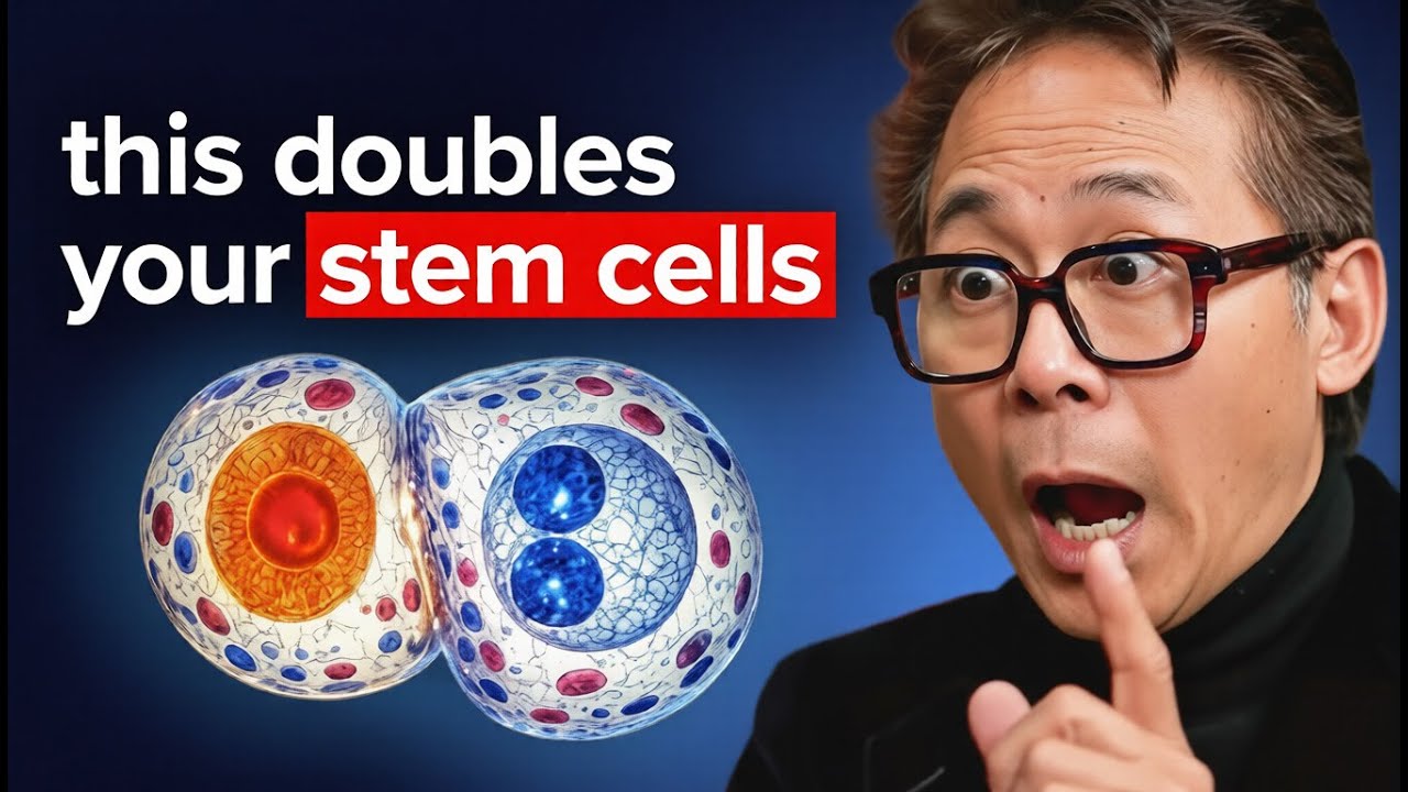 “Try This for 1 Day 🔥 Regrow Stem Cells & Burn Stubborn Fat FAST | Dr. William Li”